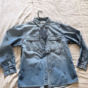 Madhappy Light Blue Denim Shirt
